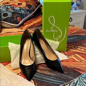 Sam Edelman Black Pointed Toe Heels